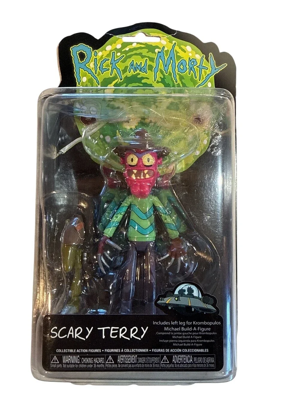 Rick and Morty Action Figures Lot Squanchy Summer Purge Suit Morty Scary Terry